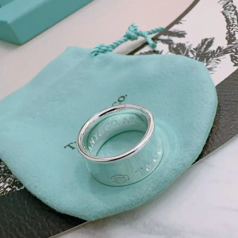 Tiffany & Co. Silver Wide Ring - Picture 2 of 5